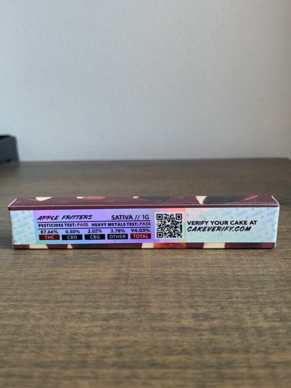 Cake Apple Fritters Disposable (Sativa) HOTBOX