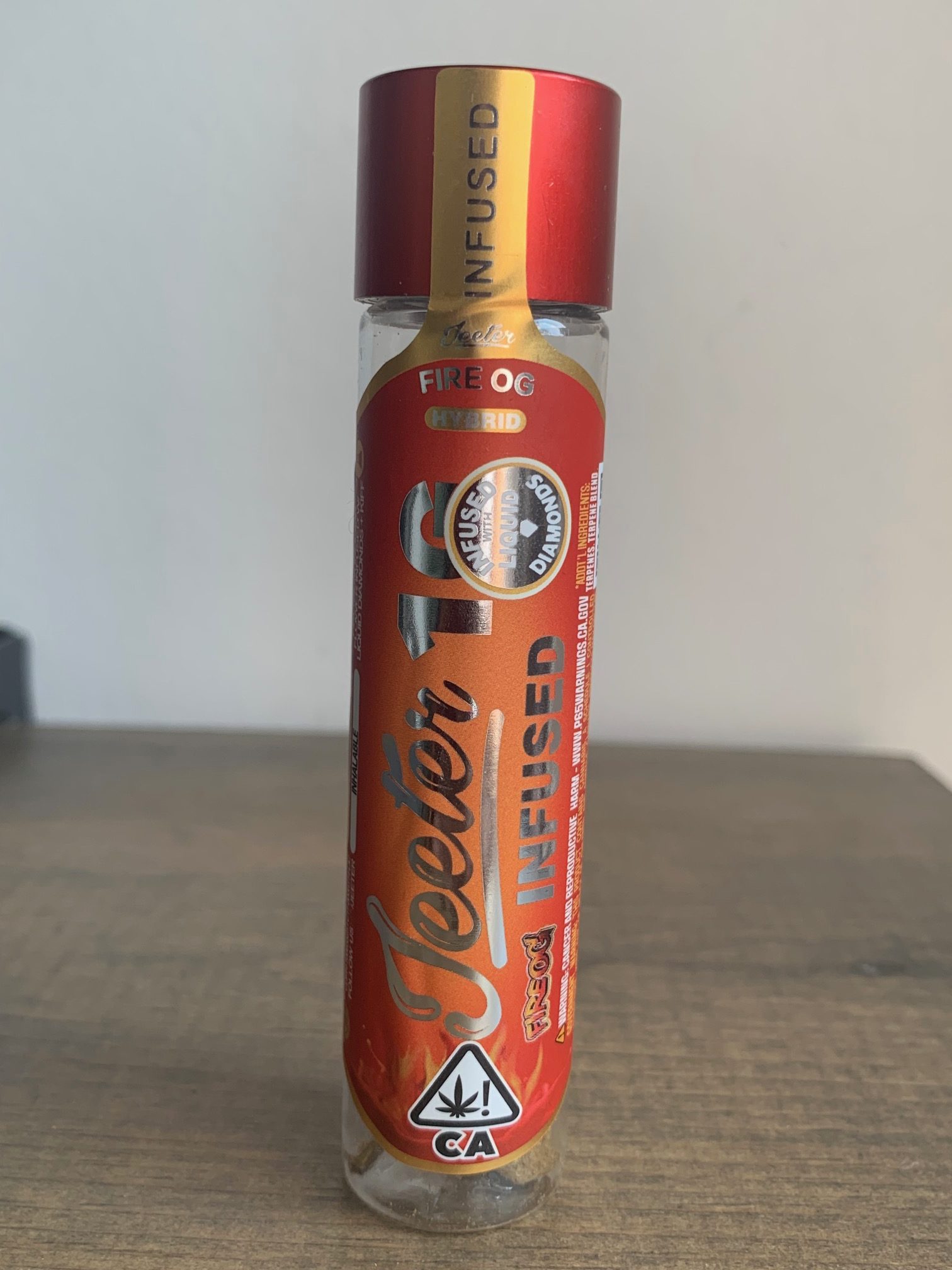 Jeeter Fire OG Infused (Hybrid) HOTBOX