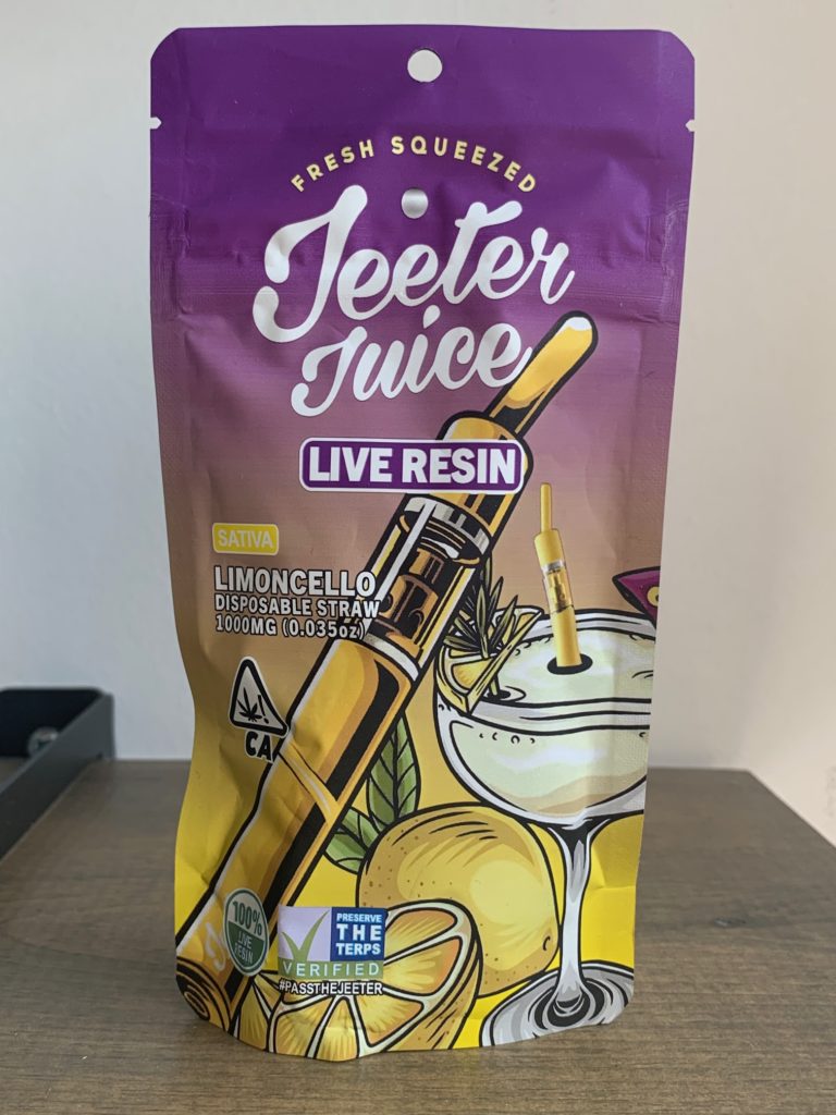 Jeeter Juice Live Resin Limoncello Disposable Vape (Sativa) HOTBOX