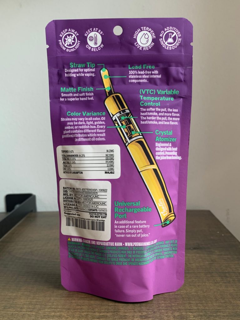 Jeeter Juice Live Resin Runtz Disposable Vape (Hybrid) – HOTBOX