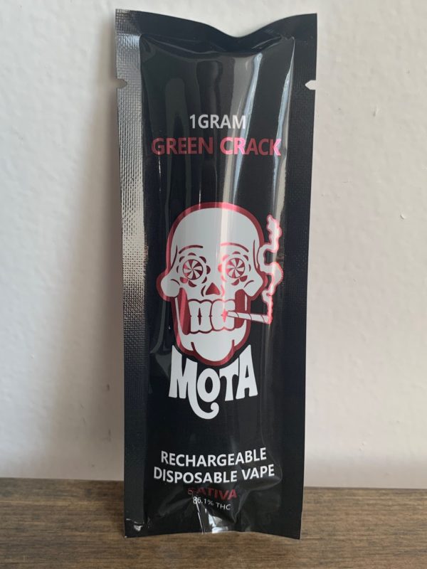 Mota Green Crack Disposable Vape (Sativa) HOTBOX