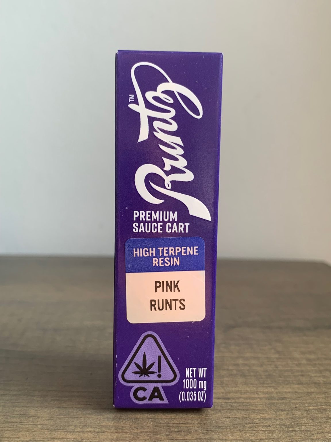 Runtz Pink Runts Premium Sauce Cart Hotbox