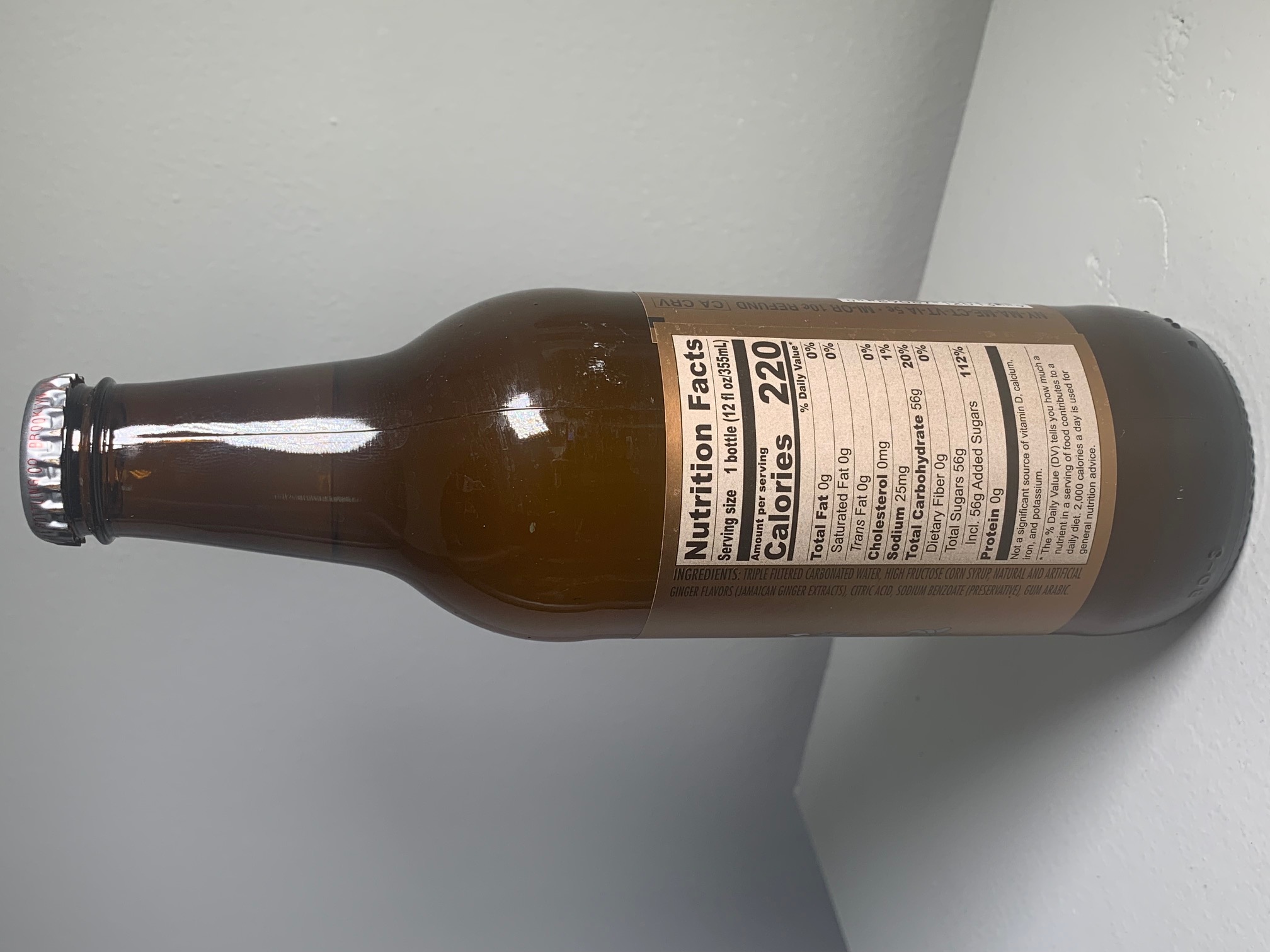 Dg Genuine Jamaican Ginger Beer Soda HOTBOX