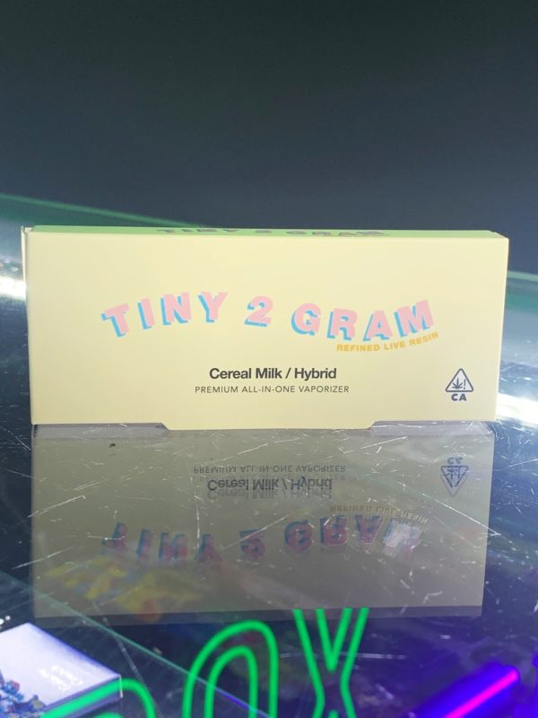 Tiny 2 Gram Refined Live Cereal Milk Hybrid 2G Disposable