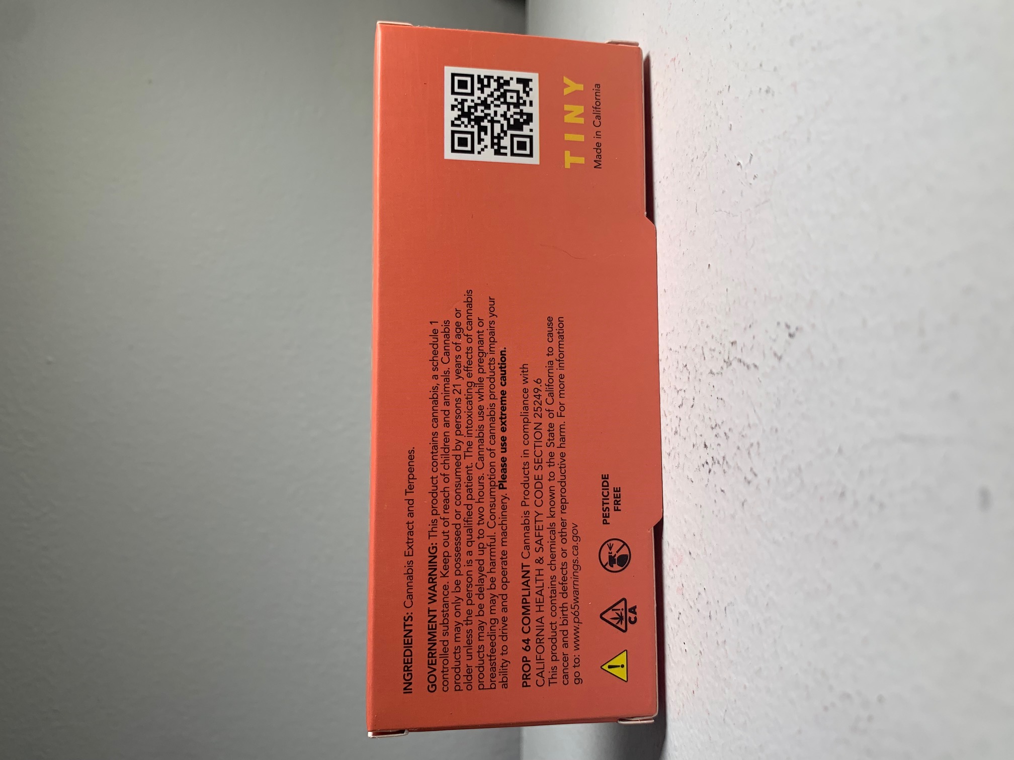 Tiny 2 Gram Refined Live Resin Sunset Dream Sativa 2G Disposable HOTBOX