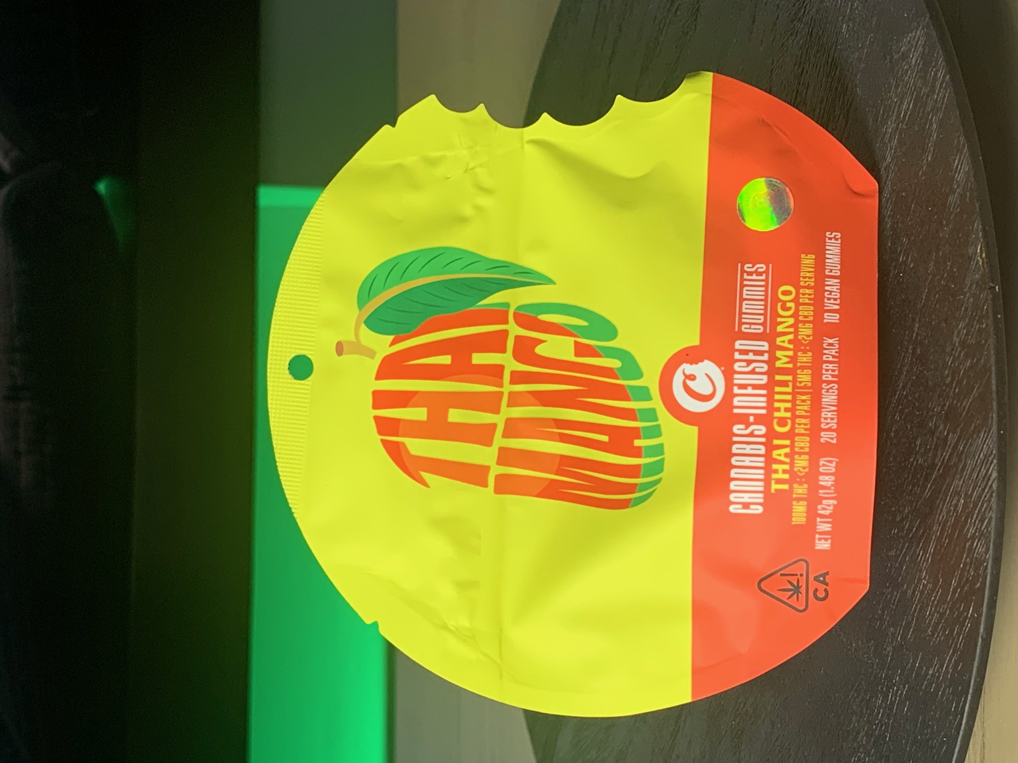 Thai Mango Thai Chili Mango Infused Gummies HOTBOX