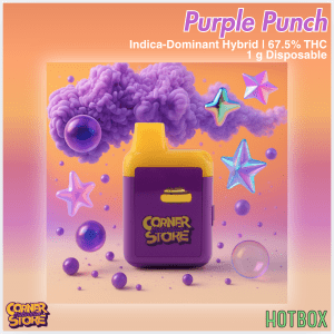 Purple Punch Vape (1 g) by Cornerstore Cult (Indica)