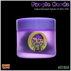 Purple Nerdz by Cornerstore Cult (Indica-Hybrid)