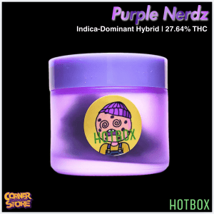 Purple Nerdz by Cornerstore Cult (Indica-Hybrid)