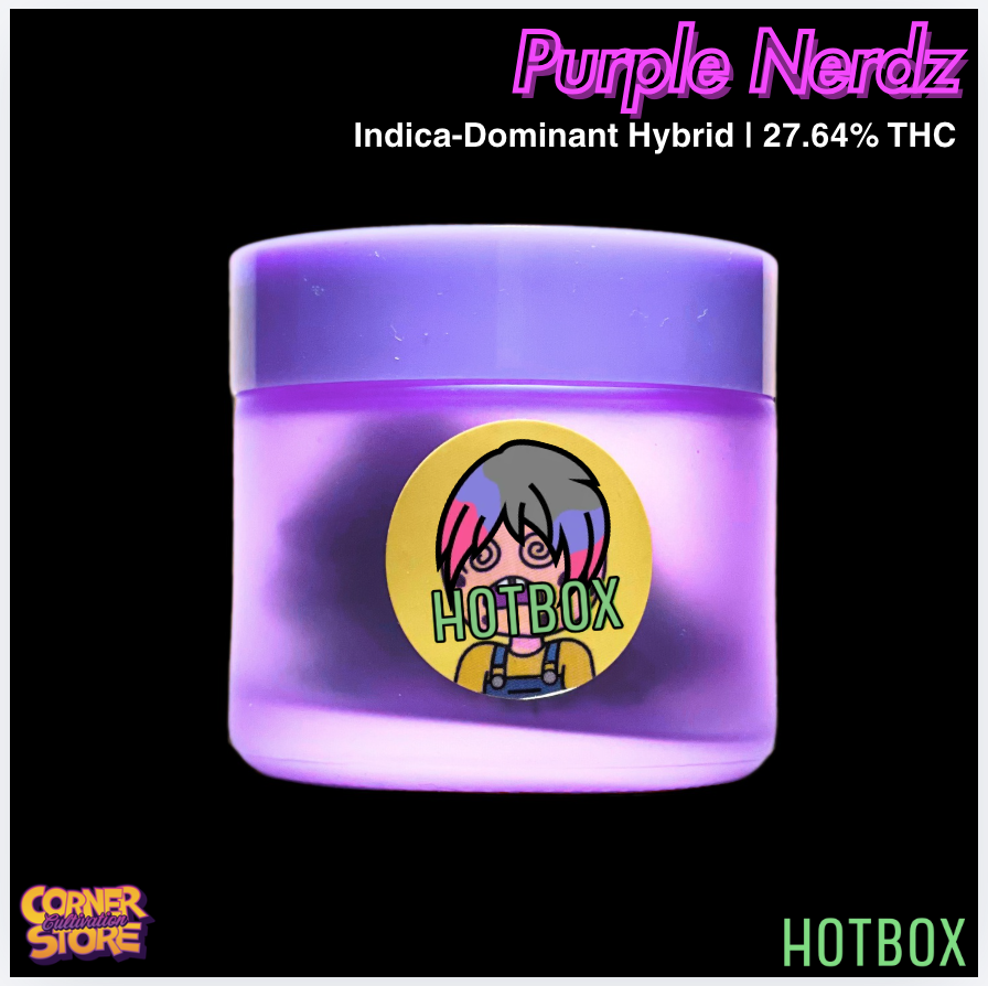 Purple Nerdz by Cornerstore Cult (Indica-Hybrid)