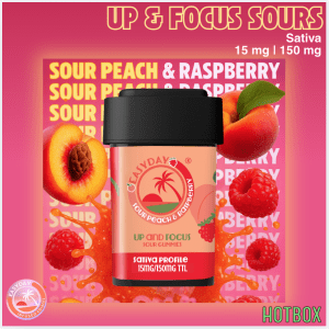 Up & Focus Gummies (15 mg) by EasyDay (Sativa)