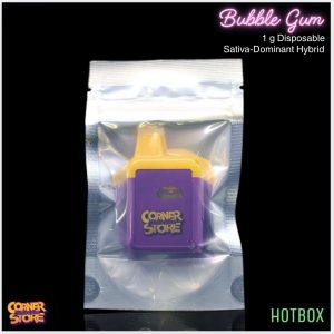Bubble Gum Disposable (1g) by Cornerstore Cult (Sativa)