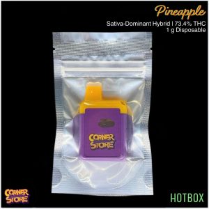 Pineapple Vape (1 g) by Cornerstore Cult (Sativa)