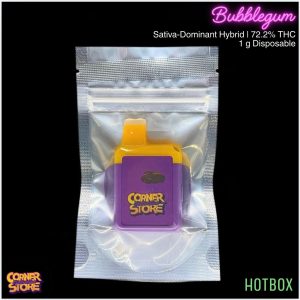 Bubblegum Vape (1g) by Cornerstore Cult (Sativa)
