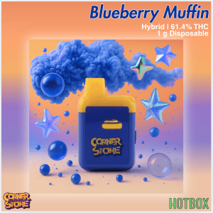 Blueberry Muffin Vape (1 g) by Cornerstore Cult (Hybrid)