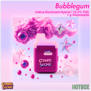 Bubblegum Vape (1g) by Cornerstore Cult (Indica-Hybrid)