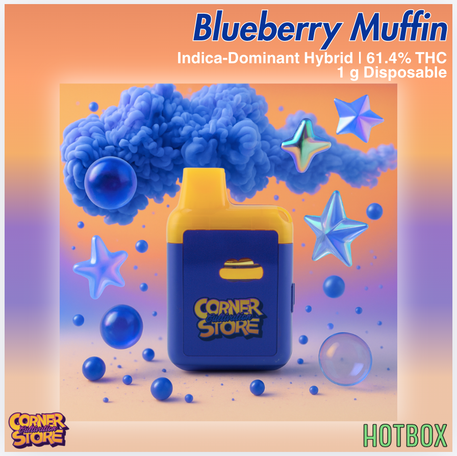 Blueberry Muffin Vape (1 g) by Cornerstore (Hybrid)