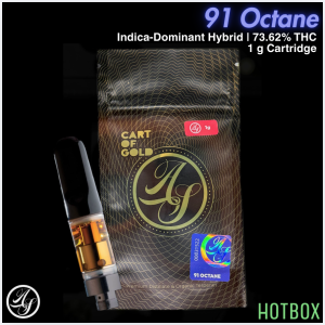 91 Octane Cart (1 g) by AltSol (Indica-Hybrid)