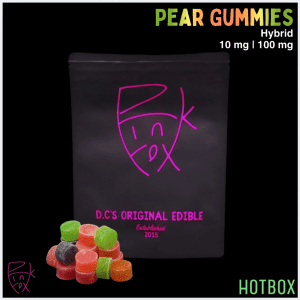 Pear Gummies (10 mg) by Pink Fox