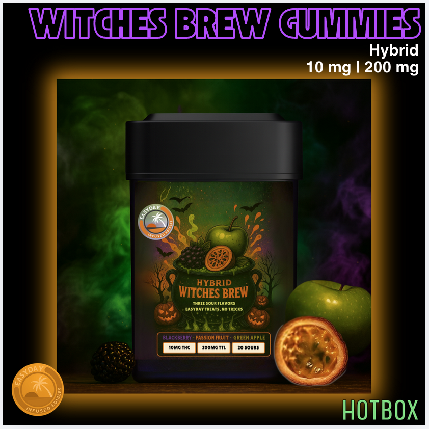 Witches Brew Gummies (10 mg) by EasyDay (Hybrid)
