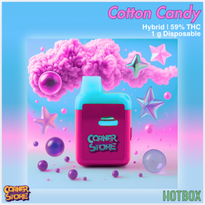 Cotton Candy Vape (1 g) by Cornerstore Cult (Hybrid)