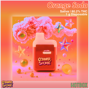 Orange Soda Vape (1 g) by Cornerstore Cult (Sativa)