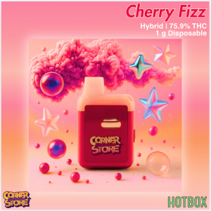 Cherry Fizz Vape (1 g) by Cornerstore Cult (Hybrid)