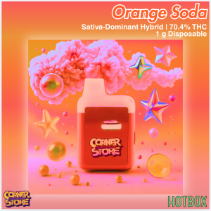 Orange Soda Vape (1 g) by Cornerstore Cult (Sativa)