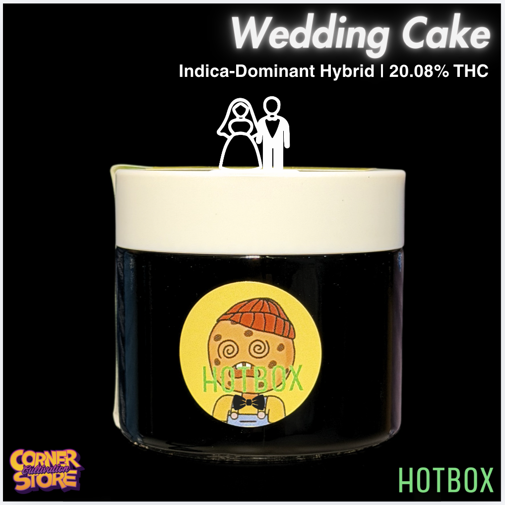 Wedding Cake by Cornerstore Cult (Indica-Hybrid)