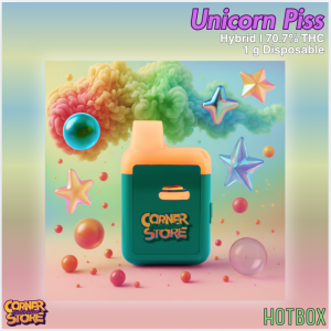 Unicorn Piss Vape (1 g) by Cornerstore (Hybrid)