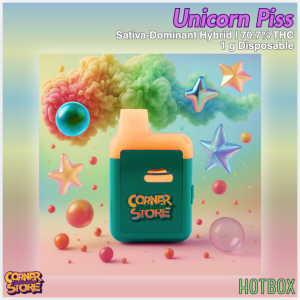 Unicorn Piss Vape (1 g) by Cornerstore (Sativa-Hybrid)