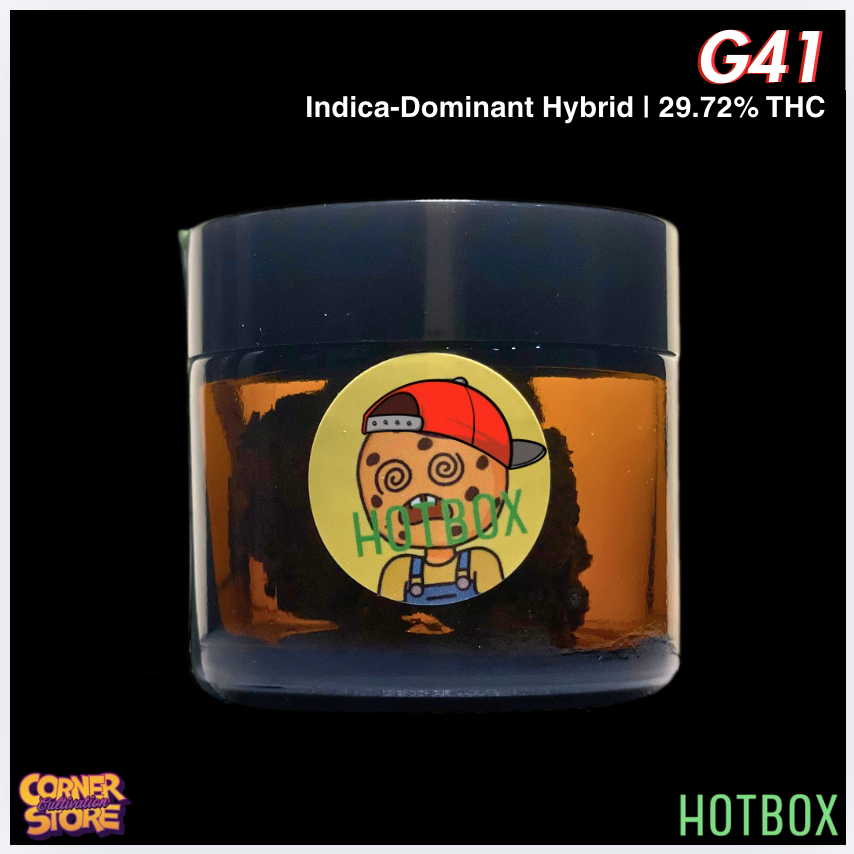 G41 by Cornerstore Cult (Indica-Hybrid)