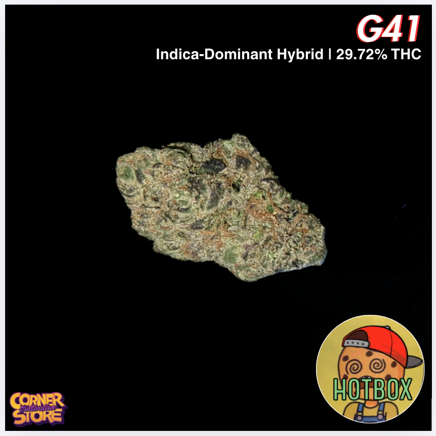 G41 by Cornerstore Cult (Indica-Hybrid)