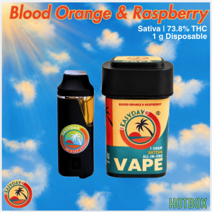 Blood Orange & Raspberry Vape (1 g) by EasyDay (Sativa)