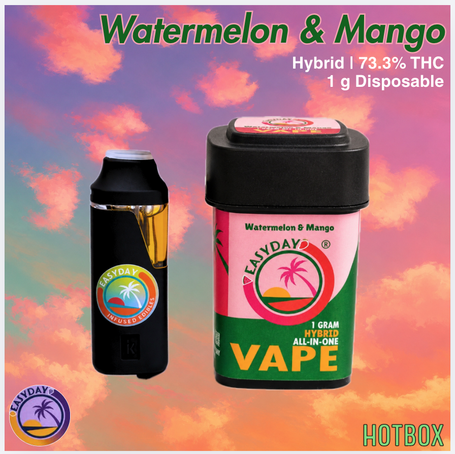 Watermelon & Mango Vape (1 g) by EasyDay (Hybrid)