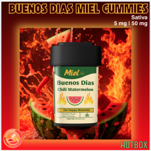 Buenos Dias Miel Gummies (5 mg) by EasyDay (Sativa)