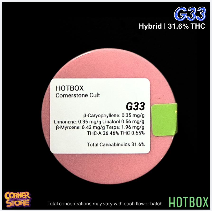 G33 by Cornerstore Cult (Hybrid)
