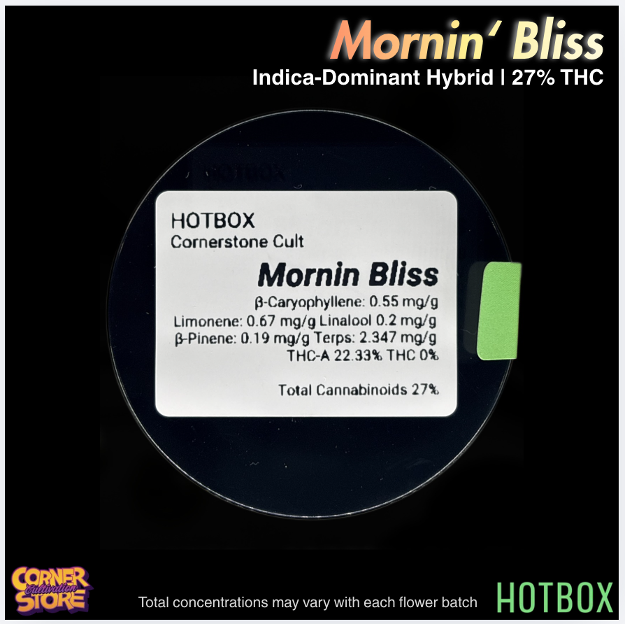 Mornin' Bliss by Cornerstore Cult (Indica-Hybrid)