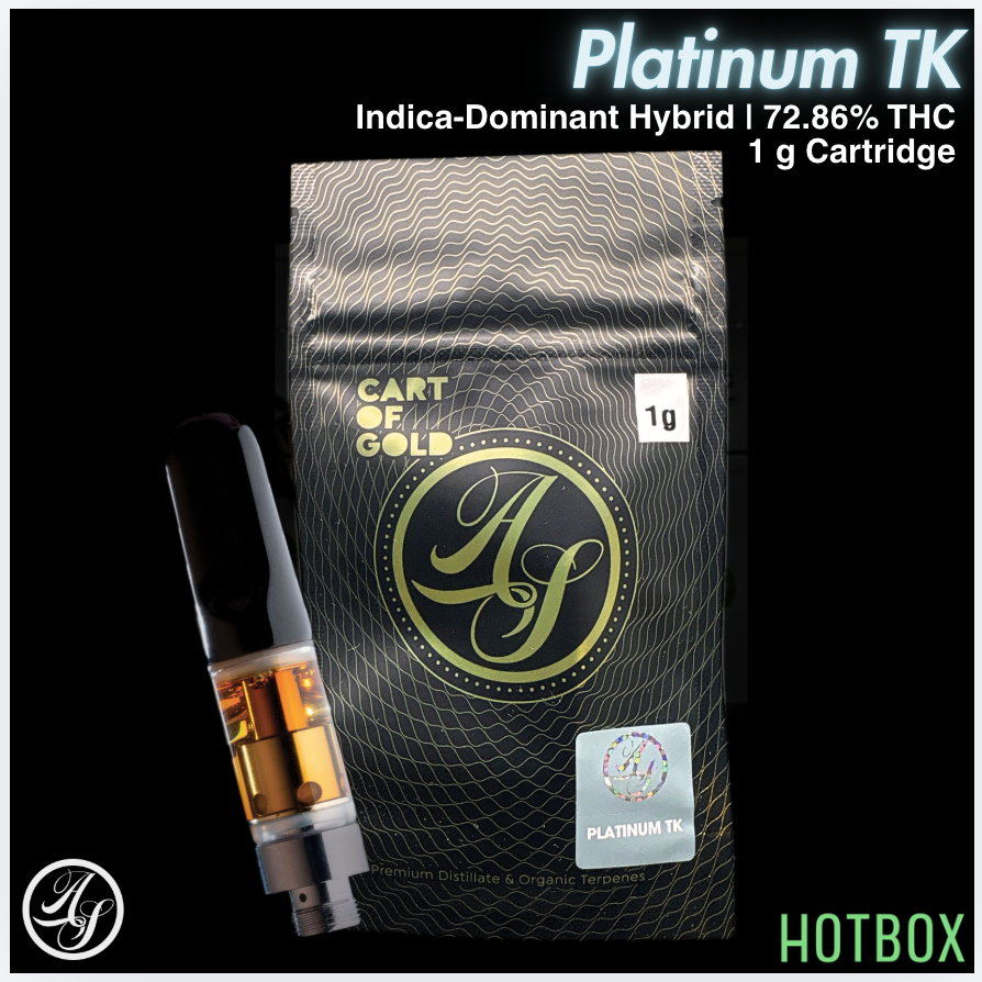 Platinum TK Cart (1 g) by Alt Sol (Indica-Hybrid)