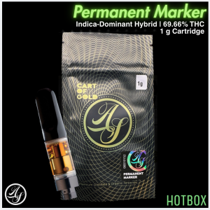 Permanent Marker Cart (1 g) by Alt Sol (Indica-Hybrid)