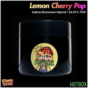 Lemon Cherry Pop by Cornerstore Cult (Indica-Hybrid)