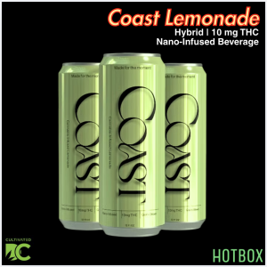 Coast Lemonade (10 mg) by Cultivated DC (Hybrid)
